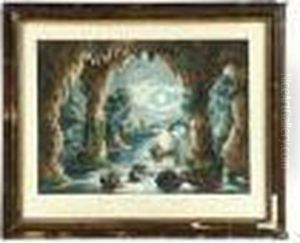 The Enchanted Cave by Currier & Ives Publishers