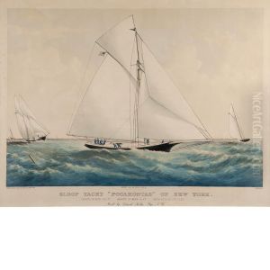 Sloop Yacht "pochahontas" Of New York