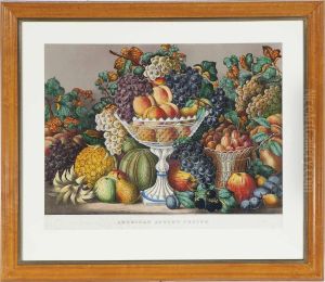 American Autumn Fruits by Currier & Ives Publishers