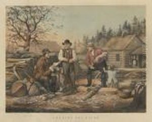Arguing The Point by Currier & Ives Publishers