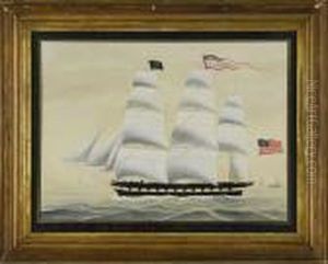 North America Of Bath Caleb Heath Commander by Currier & Ives Publishers