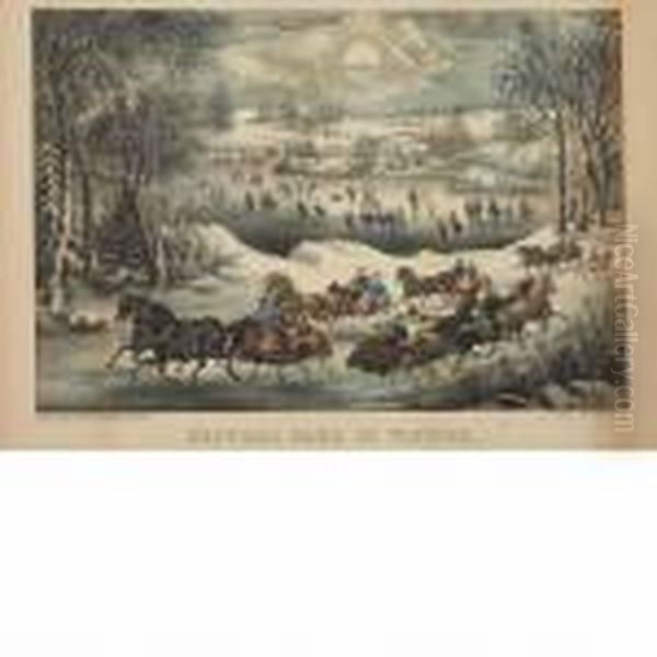 Central Park In Winter - view 1
