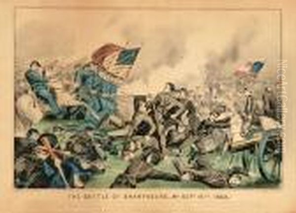 Civil War Battle Scenes - view 1