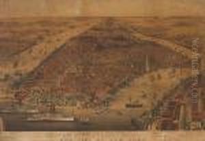 The City Of New York by Currier & Ives Publishers