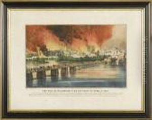 The Fall Of Richmond Va by Currier & Ives Publishers