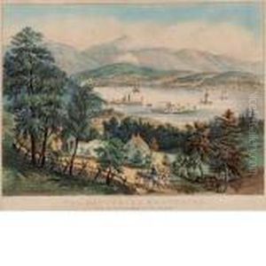 The Cattskill Mountains by Currier & Ives Publishers