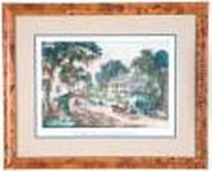 A Home On The Mississippi by Currier & Ives Publishers