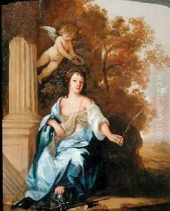 Lady as a Martyr Saint by Sir Peter Lely