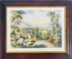 The Hudson Highlands, From The Peekskill And Cold Spring Road Neargarrison's Landing