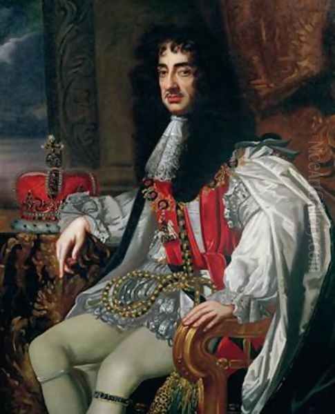 Portrait of King Charles II 1630-85 - view 1