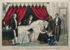 Death Of Washington by Currier & Ives Publishers