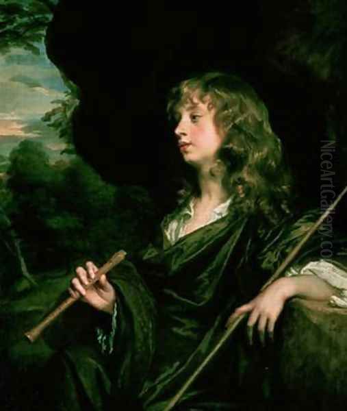 Young Man as a Shepherd - view 1