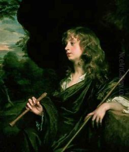 Young Man as a Shepherd by Sir Peter Lely