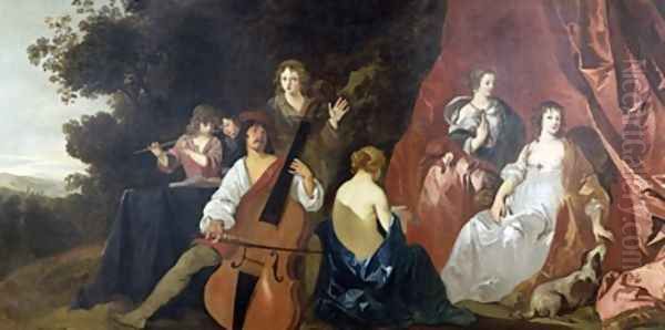The Concert Lely and his Family - view 1