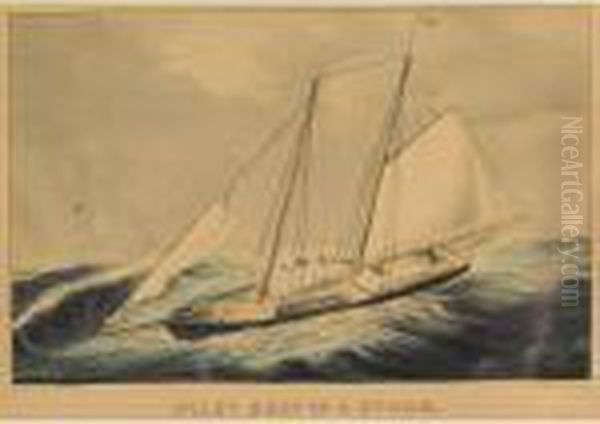 Pilot Boat In A Storm - view 1