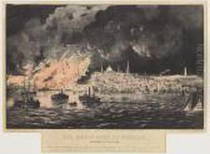 The Great Fire At Boston The Great Fire At Boston