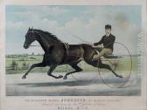 The Champion Pacer Johnston by Currier & Ives Publishers