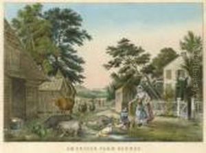 American Farm Scenes No. 2 by Currier & Ives Publishers