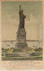 La Libertad Ilumindo Al Mundo by Currier & Ives Publishers