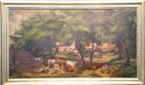 The Farmer's Home by Currier & Ives Publishers