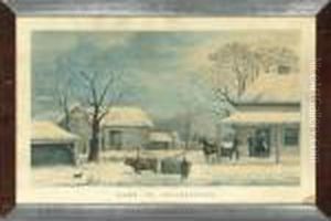 Home To Thanksgiving (gale 3115) by Currier & Ives Publishers