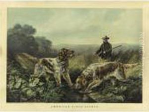 American Field Sports: "retrieving" (gale 164; Peters 3262) by Currier & Ives Publishers
