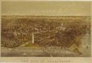 City Of Washington by Currier & Ives Publishers