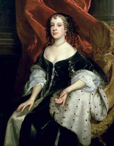 Portrait of Catherine of Braganza 1638-1705 by Sir Peter Lely