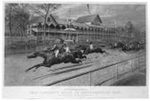 The Futurity Race At Sheepshead Bay. by Currier & Ives Publishers