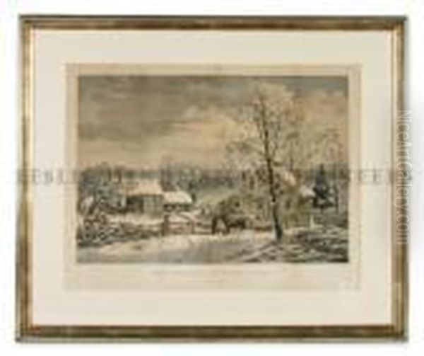 New England Winter Scene. - view 1