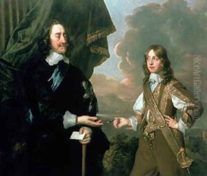 Charles I 1600-49 and James Duke of York 1633-1701