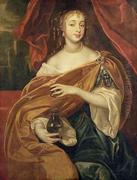 Portrait of Barbara Villiers Duchess of Cleveland 1640-1709 by Sir Peter Lely