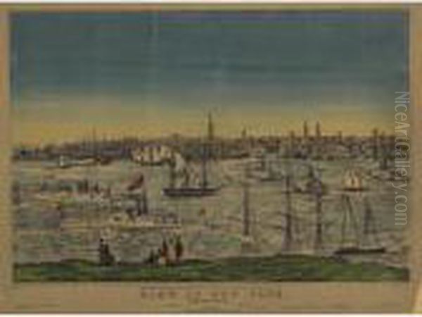 View Of New York. From Brooklyn Heights - view 1