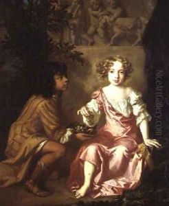 Lady Charlotte Fitzroy 1664-1719 later Countess of Lichfield by Sir Peter Lely