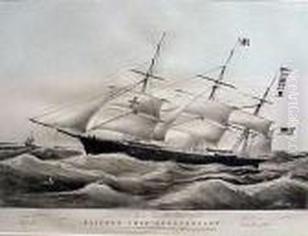 Clipper Ship "dreadnought" - view 1