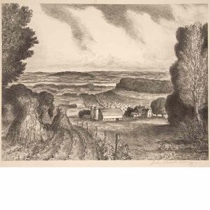 Valley Of The Wisconsin by John Steuart Curry