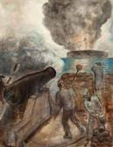 Sumter From 'john Brown's Body' by John Steuart Curry