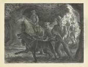 Manhunt. by John Steuart Curry
