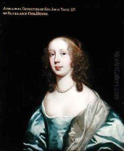 Portrait of Apollonia daughter of Sir John Yate by Sir Peter Lely