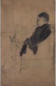 Profile Of A Man by John Steuart Curry