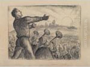 Salute Au Monde by John Steuart Curry