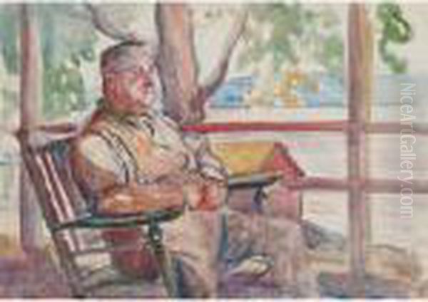 Figure Study - Lake Otsego, New York - view 1