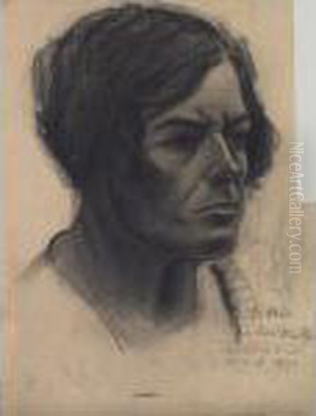 Portrait Study Of Paul Des Martyr - view 1