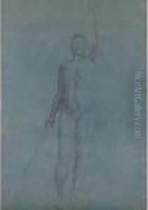 Female Nude - Liberty by John Steuart Curry