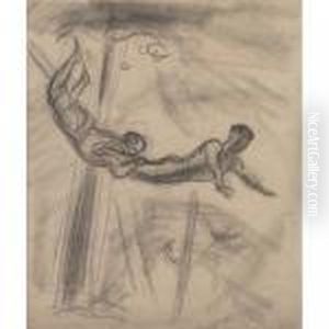 Acrobat Study by John Steuart Curry