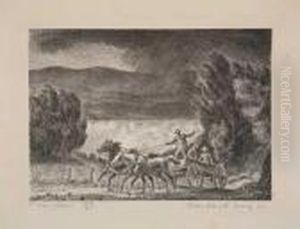 The Storm by John Steuart Curry