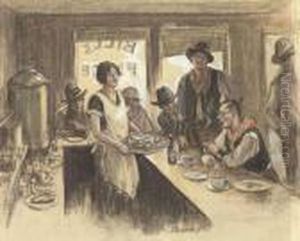 Bill's Place by John Steuart Curry