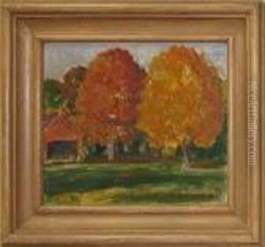 Autumn Farmyard by John Steuart Curry