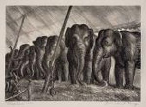 Elephants by John Steuart Curry