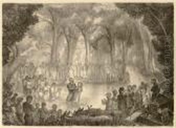Baptism In Big Stranger Creek - view 1
